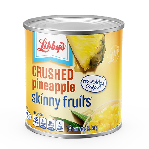 Skinny Crushed Pineapple No Sugar Added