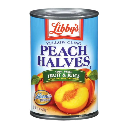 Peach Halves Pear Juice