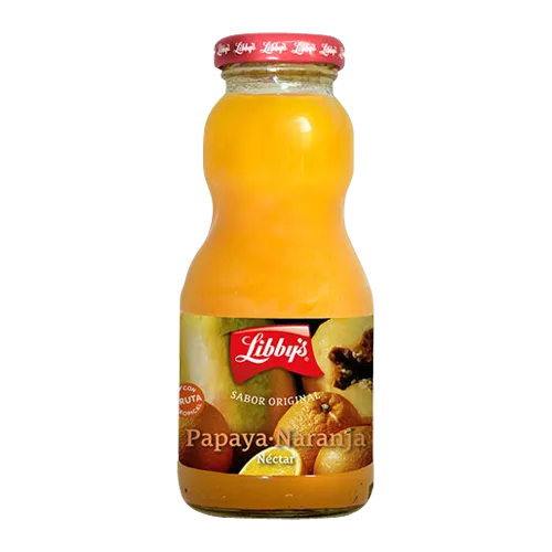 Papaya-Orange Nectar Bottle