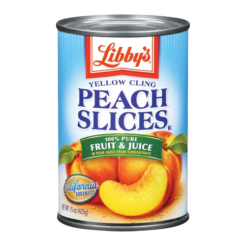 Peach Slices Fruit Juice